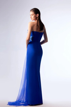 Strapless Dramatic Draped Gown Strapless Dramatic Draped Gown