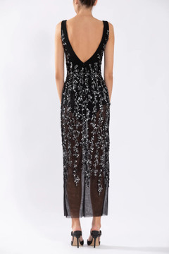 Tulle Dress with Sequin Beading Tulle Dress with Sequin Beading