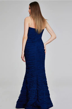 Strapless Textured Mermaid Gown Strapless Textured Mermaid Gown
