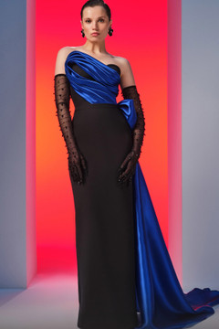 Sculpted Bodice Column Gown Sculpted Bodice Column Gown