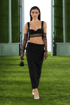 Geometric Tweed Bralette with Skirt Geometric Tweed Bralette with Skirt