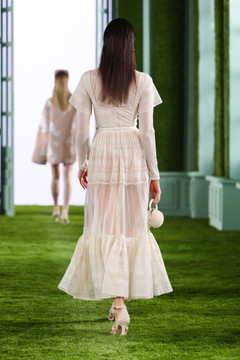 Fitted Lace Shirt with Organza Dress Fitted Lace Shirt with Organza Dress