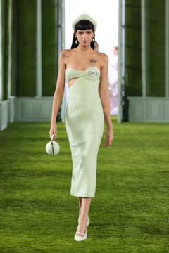 Strapless Tweed Dress Strapless Tweed Dress