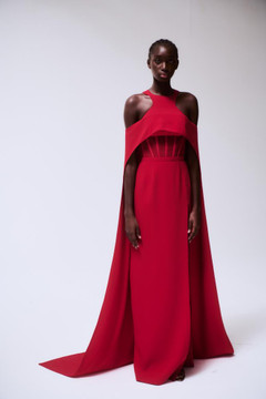 Halter Neck Corset Gown Halter Neck Corset Gown