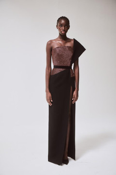 Mixed Media Gown Mixed Media Gown