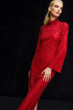 Star Gazer Long Sleeve Gown Star Gazer Long Sleeve Gown