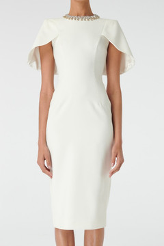 Thalia Beaded Short Sleeve Dress Thalia Beaded Short Sleeve Dress