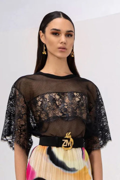 Lacquered Lace Top Lacquered Lace Top