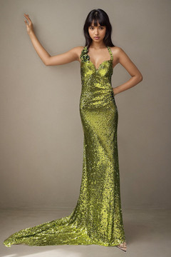 Sleeveless Hayden Evening Gown Sleeveless Hayden Evening Gown