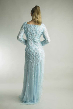 Long Sleeve 3D Gown Long Sleeve 3D Gown
