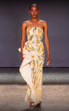 Sequin Beaded Strapless Gown Sequin Beaded Strapless Gown