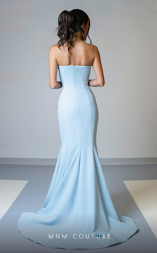Strapless Flared Gown Strapless Flared Gown