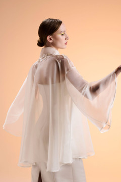 Aphrodyte Gown with Cape Aphrodyte Gown with Cape