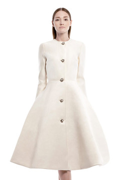 Long Sleeved Flower Pearl Coat Long Sleeved Flower Pearl Coat