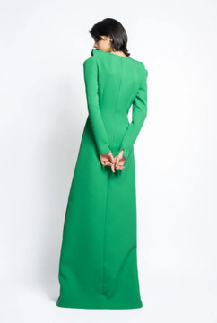Crystal Embroidery Cady Gown Crystal Embroidery Cady Gown
