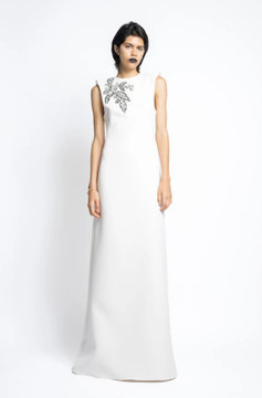 Sequin and Crystal Cady  Gown