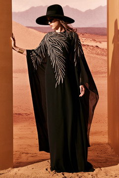 Kimono-Like Tulle Gown Kimono-Like Tulle Gown
