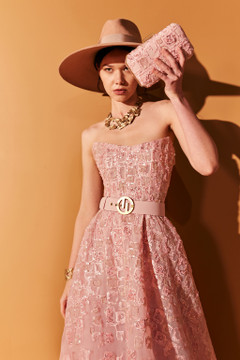 A-Line Strapless Tulle Gown A-Line Strapless Tulle Gown