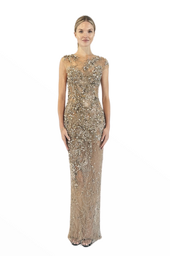 Metallic Gold Lame Gown Metallic Gold Lame Gown