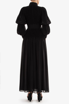 Pleated Crepe Dress Pleated Crepe Dress