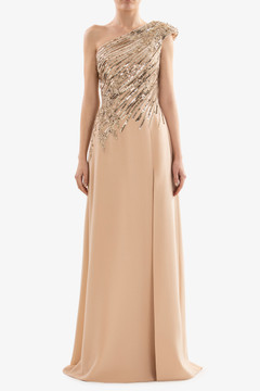 One-Shoulder Sequin Gown One-Shoulder Sequin Gown