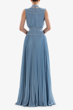 Crepe-Georgette Gown Crepe-Georgette Gown