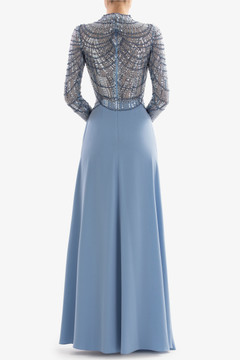 Long Beaded Gown Long Beaded Gown