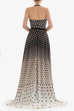 Gradient Printed Gown Gradient Printed Gown