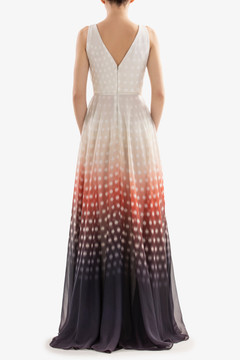 Gradient Print Gown Gradient Print Gown