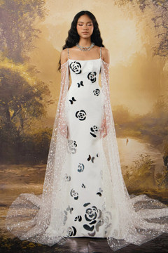 Exposed Shoulder Gown Exposed Shoulder Gown