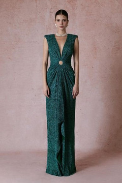 Cap Sleeve Column Gown Cap Sleeve Column Gown