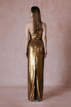 Shimmering Halter-Neck Gown Shimmering Halter-Neck Gown
