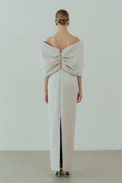 Bow Sleeve Gown Bow Sleeve Gown