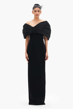 Rosette Column Gown