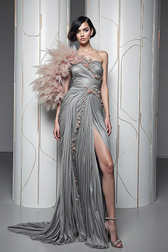 Celeste Feather Gown Celeste Feather Gown