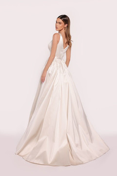 Monica Taffeta A-Line Gown Monica Taffeta A-Line Gown