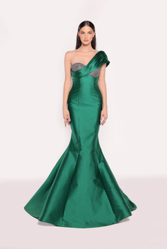Louisa Taffeta Flared Gown Louisa Taffeta Flared Gown