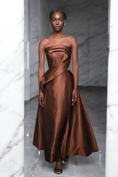 Double Face Satin Gown Double Face Satin Gown