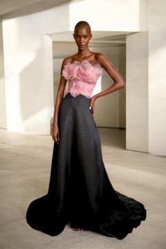 Silk Petal Evening Gown Silk Petal Evening Gown