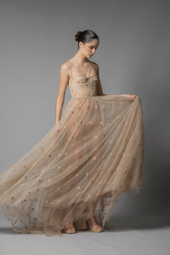 Miriam Embroidered Gown Miriam Embroidered Gown