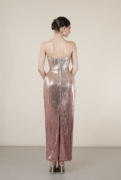 Sequined Midi Dress Sequined Midi Dress