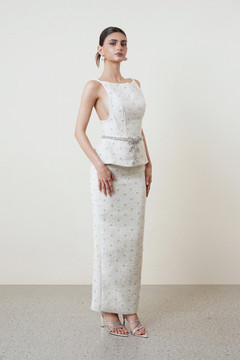 Sleeveless Top with Skirt Sleeveless Top with Skirt