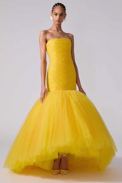 Strapless -Mermaid  Gown