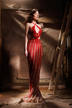 Copy of Hand Embroidered Gown & Bolero Copy of Hand Embroidered Gown & Bolero
