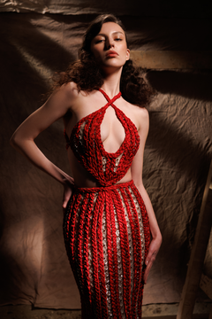 Copy of Hand Embroidered Gown & Bolero Copy of Hand Embroidered Gown & Bolero