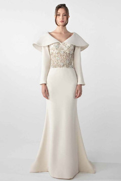 Mermaid Crepe Gown Mermaid Crepe Gown
