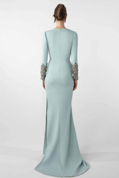 Draped Asymmetric Gown Draped Asymmetric Gown