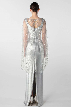 Crystal-Embellished Gown Crystal-Embellished Gown