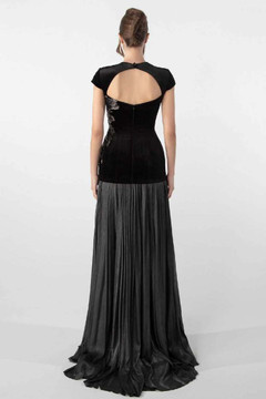 Velvet Corset Gown Velvet Corset Gown