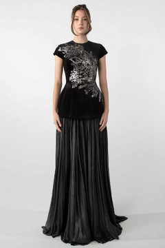 Velvet Corset Gown Velvet Corset Gown